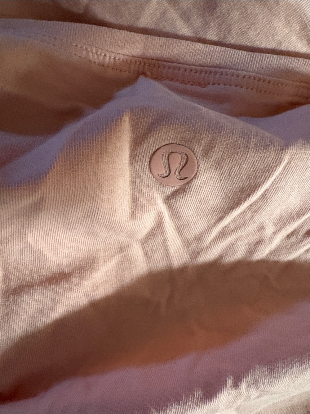 lululemon athletica Pale Blush Pink Long Sleeve dress